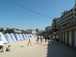  les tentes de la plage de l'Ecluse